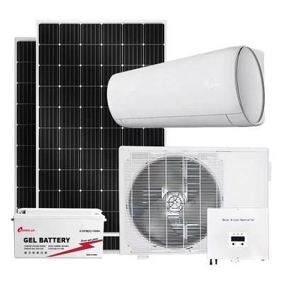Solar Ac Dc Hybrid Inverter Air Conditioner for Home Cooling capacity 9000btu Complete Set