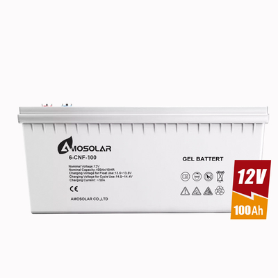 12V 250Ah Gel Battery For Solar System With 1500times Cycle Life And OEM/ODM Accepted