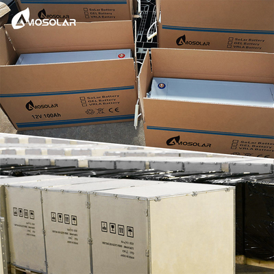 12V 250Ah Gel Battery For Solar System With 1500times Cycle Life And OEM/ODM Accepted