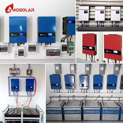 OEM Supported Amosolar 5kw 48v Off Grid Solar System With Wifi and Mppt Charger 13KG