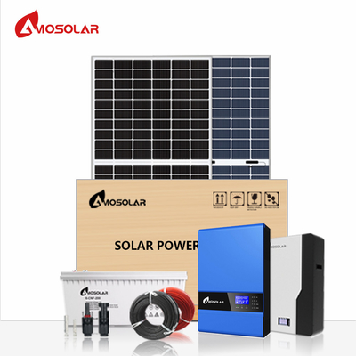 OEM Supported Amosolar 5kw 48v Off Grid Solar System With Wifi and Mppt Charger 13KG