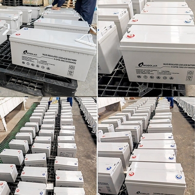 Sealed Gel Battery 2v 12v 200ah 100ah 150ah for Deep Cycle Solar Storage Power System