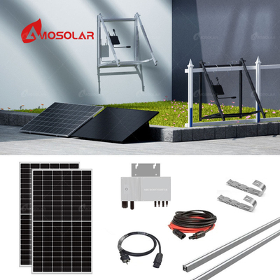 MPPT Solar Panels Support System for Balcony Amosolar On Grid Hybrid 800w 1000w 1200w