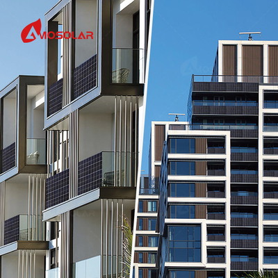 MPPT Solar Panels Support System for Balcony Amosolar On Grid Hybrid 800w 1000w 1200w