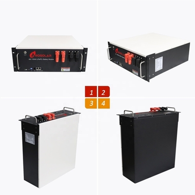 48V/51.2V Amosolar Lithium Ion Batteries for Solar Storage 100ah 200ah 10kwh 20kwh