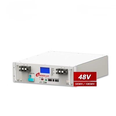 Amosolar Rack-mounted 48V 100Ah/200Ah Lithium Battery for Solar PV System Performance