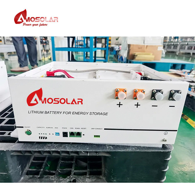 Amosolar Rack-mounted 48V 100Ah/200Ah Lithium Battery for Solar PV System Performance