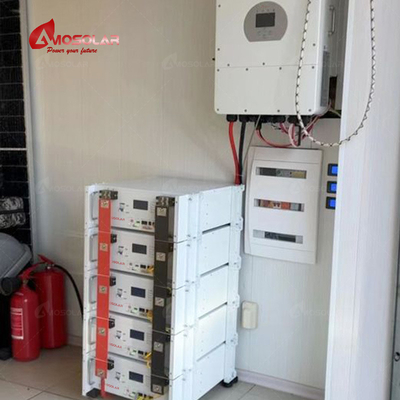 Amosolar Rack-mounted 48V 100Ah/200Ah Lithium Battery for Solar PV System Performance