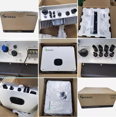 30KW 33KW 36KW 40KW Three Phase Grid Tie Inverter With 3 MPPT Trackers and 29.5KG Weight