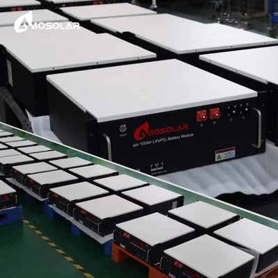 48V/51.2V Amosolar Lithium Ion Batteries for Solar Storage 100ah 200ah 10kwh 20kwh