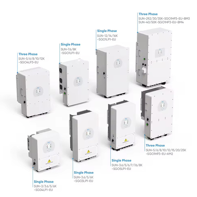 Deye 3 Phase Hybrid Solar Inverter 6KW 8kw 10kw 12kw Lithium Ion Battery 30.5 Weight