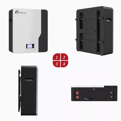 Amosolar Battery 48V 100Ah LifePO4 Hv Lithium Ion Battery with Long-lasting Cycle Life