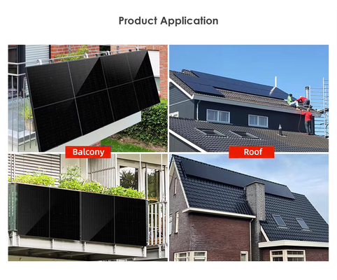 600w 800w Monocrystalline Silicon Solar Hybrid Power System Kit for Balcony by Amosolar
