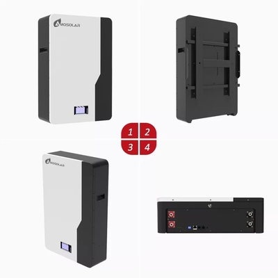 Amosolar Battery 48V 100Ah LifePO4 Hv Lithium Ion Battery with Long-lasting Cycle Life