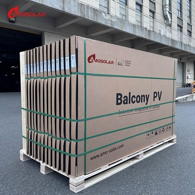 MPPT Controller Amosolar 1000W 600W 800W SolarUnit for Home On Grid Balcony Solar PV System Kit