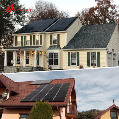 Amosolar 0BB 182mm 420W 435W 440W 570W Europe Shingled Solar Panels for Home System