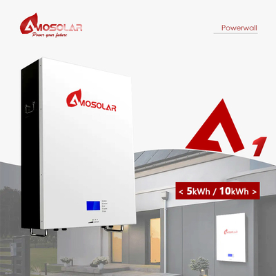 Amosolar 10kwh 5kwh 48v 100ah 200ah Lithium Solar Battery for Room Temperature Storage