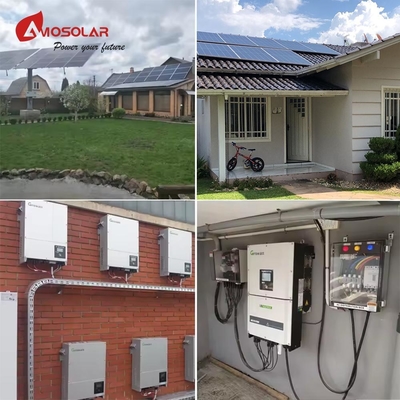 All in one 1.5kw off grid solar power system with monocrystalline silicon panels