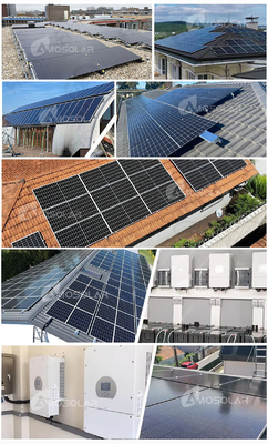 Amosolar Residential Hybrid On-Off Grid Solar System Storage Energy Power System for Home