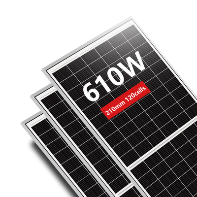 Amosolar 600w Solar Panels with 210*210mm Cells IP68 Rated Junction Box