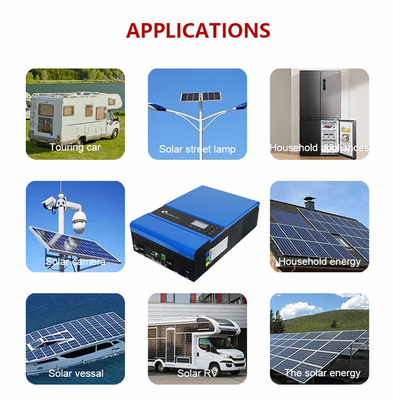 Amsolar Solar Off Grid System 3KW/5KW with High Frequency Off-Grid Solar Inverter