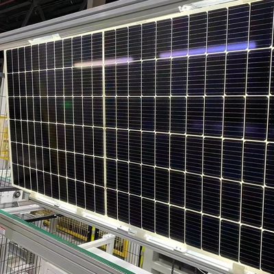 210mm 110 Half-cells 550w 555w Panel Solar from for Solar Power System Guaranteed