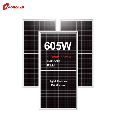 Double-glass 575w 580w 585w 590w 595w 600w 605w Mono Solar Energy Panels With TUV CE ISO