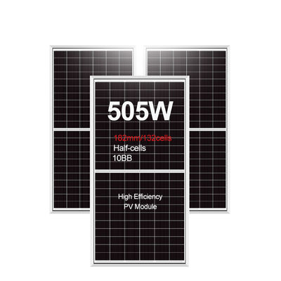 500W Solar Panel 505W 495W 500Watt PV Modules with 21.25% Efficiency and CE Approved