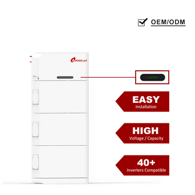 Stackable Installation Mode High Voltage li-ion battery for PV Energy Storage System