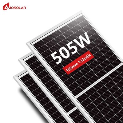 Buy Mono 480w 490w 500w 505w Solar Panel PERC Technology Chinese OEM Order Acceptable