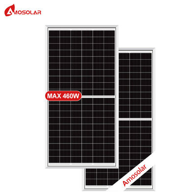Amosolar A Grade 48V 450w 460w Monocrystalline Solar Panel for OEM Orders HJT Cells