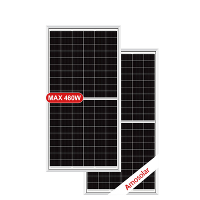 Anodized Aluminium Alloy Frame Amosolar 182mm 450w 455w 460watt 465w Solar Panels