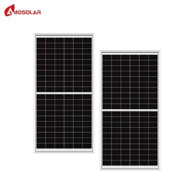 Amosolar Half Cell 525watt 530watt 535watt 540watt 545watt 550watt Bifacial Solar Panel