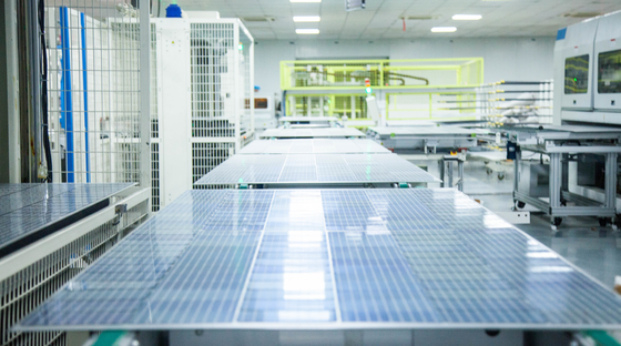 550W N-Type HJT Solar Panel With TUV High Panel Efficiency and All Black Design