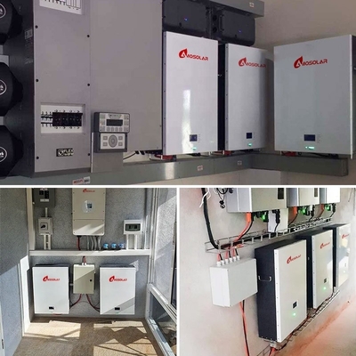 48V/51.2V Power Wall Mounted Lithium Battery with Safe Material and Easy Installation