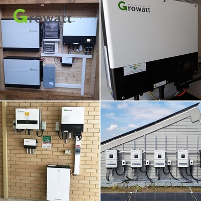 Growatt 3kw 5w 6kw 8kw 10kw 48v Hybrid Solar Inverter 5kva 8kva With MPPT Triple Output Type