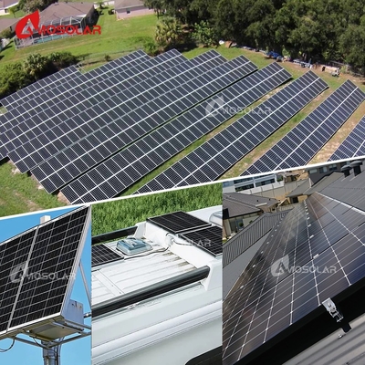 80W 90W 100W 110W 120W Mini Solar Panel for AS100M6-32 Maximum Power Current Imp 5.07