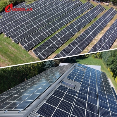 Amosolar 3kw Solar Energy System with Customized Mounting Structure and Off Grid Function