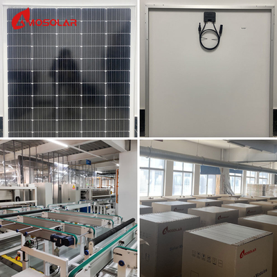 200W Half Cell PERC Solar Panel with 11.28Vmp and Panel Dimensions of 1405*700*30mm