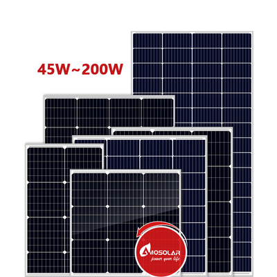 200W Half Cell PERC Solar Panel with 11.28Vmp and Panel Dimensions of 1405*700*30mm