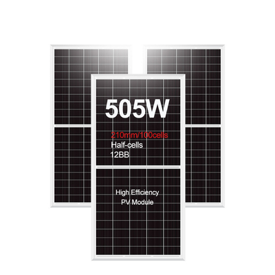 Upgrade Your PV Plant with 485w 490w 495w 500w 505w Solar Panel Kit from Certified