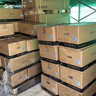Growatt Solar Panels and 800w 2400w 3000w Hybrid Solar Inverter for On Grid Solar System