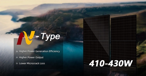22.83% Panel Efficiency Mbb 144 Mono Half-Cell Solar Panels for Government Program