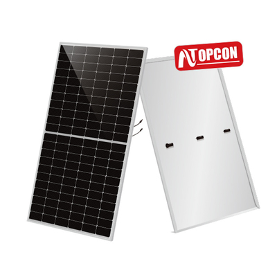 Half Cell Mono 550w 575W 580W 590W N Type Solar Panels for Roof and IP68 Junction Box