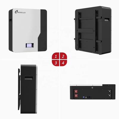 Amosolar 48V/51.2V 100ah 200ah 5kwh 10kwh 2.5kwh Lithium Ion Battery for Solar Storage