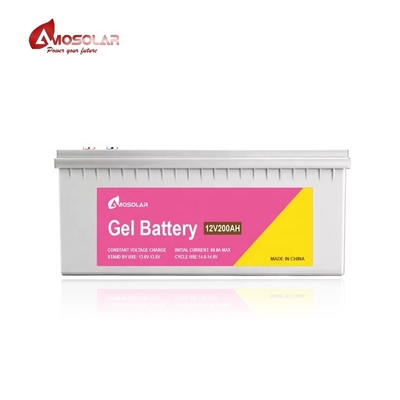 12V 48v 50Ah 100Ah 150Ah 200Ah 250 Ah Gel Battery For Solar Storage System