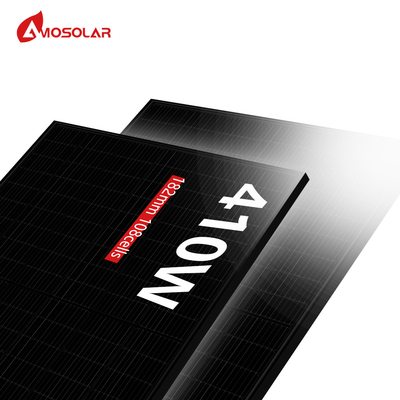 400w 410w 420w 430w Mono Solar Panel With and N-TYPE Anodized Aluminium Alloy Frame