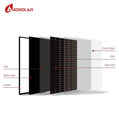 Monocrystalline 540W 545W 550W Solar Panels with PV and MC4 Compatible Connector