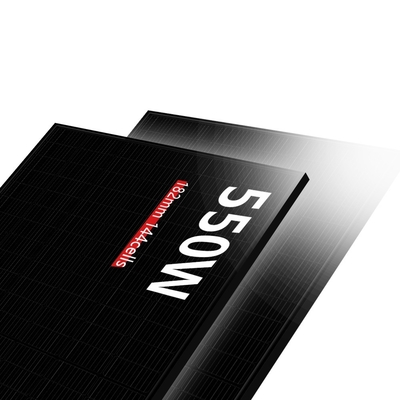 Amosolar All Black Mono Solar Panel 410w 420w 430w 550W with CE TUV Inmetro Certificate