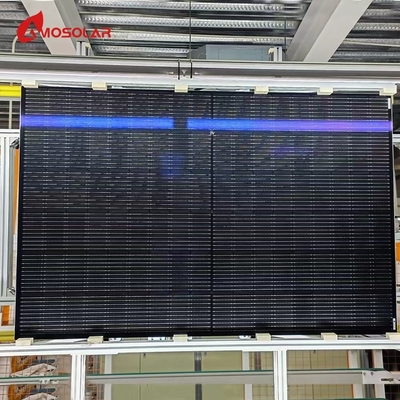 Amosolar 440W 450W 460W 1000W Monocrystalline Solar Panel with IP68 Rated Junction Box